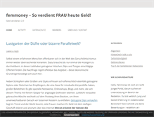 Tablet Screenshot of femmoney.com